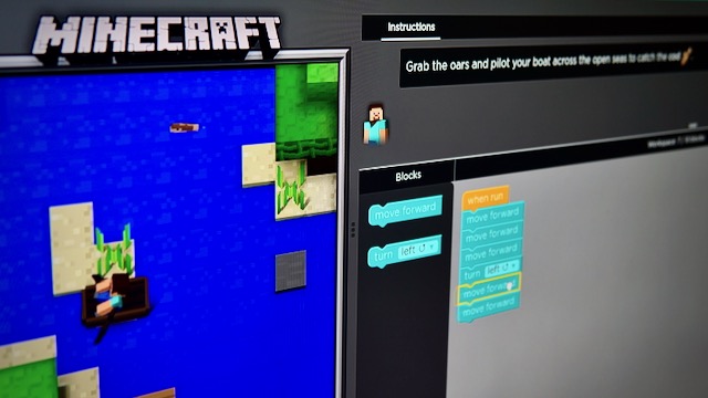 Minecraft Hour of Code on Raspberry PI